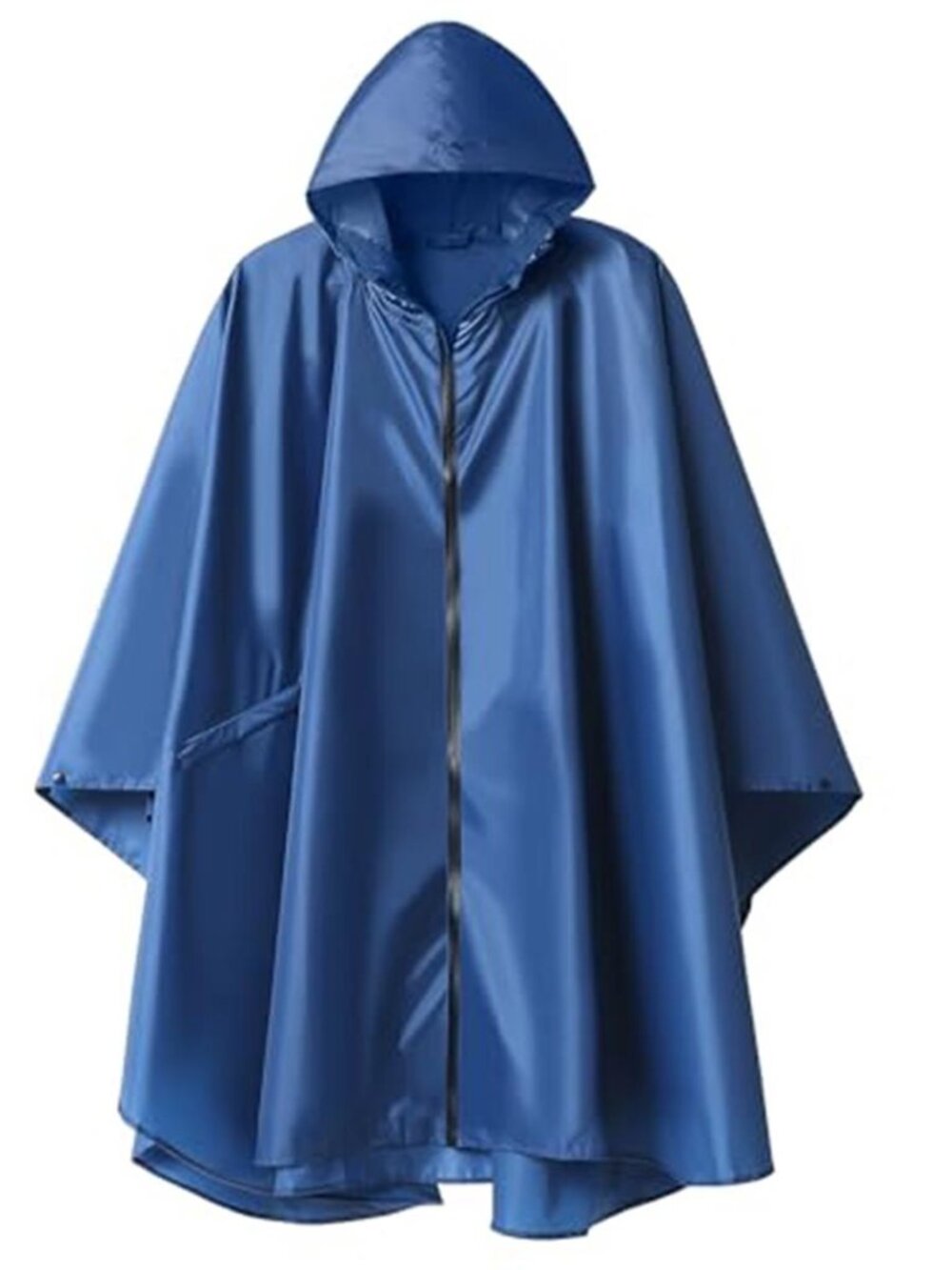 Rain Poncho Jacket Waterproof Hooded Raincoat Lightweight Outdoor Camping